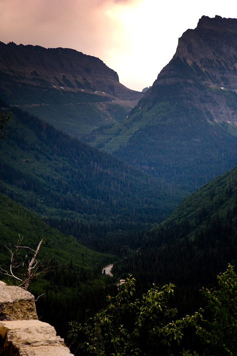A Glacier Carved Valley
