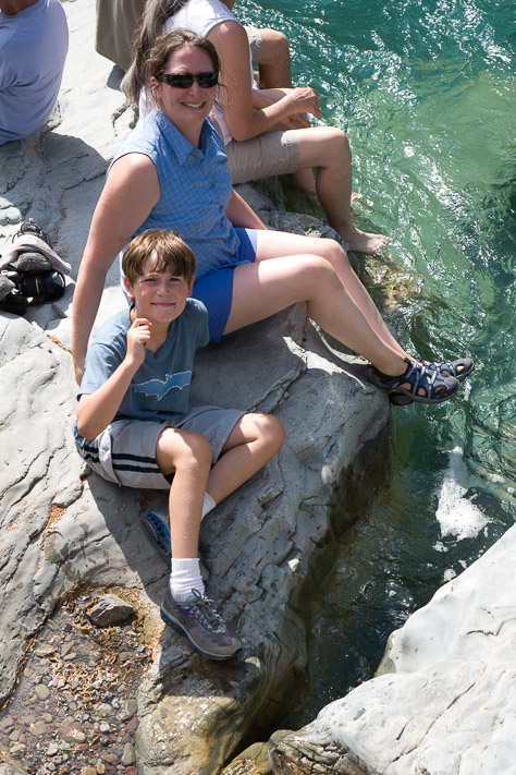 Zach & Loren Cooling Off