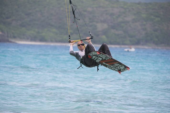 Kite surfing