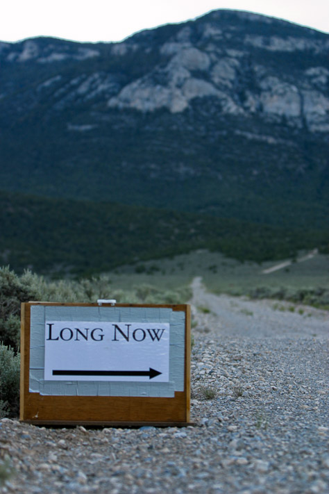 Long Now Sign