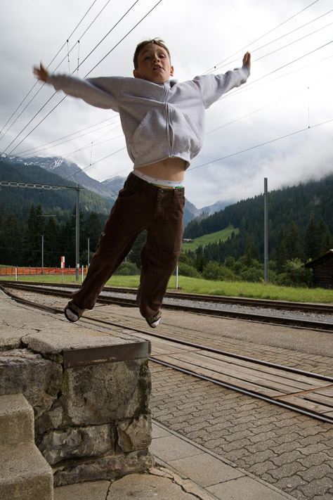 Zach in Flight
